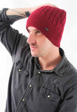 Load image into Gallery viewer, หมวกไหมพรมถักลายเปีย บุขนด้านในสำหรับกันหนาว No.688 - Unisex Cable Knit Fleece Lining Knit Beanie Ski Hat