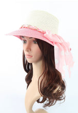 Load image into Gallery viewer, หมวกสานปีกสั้น - Fedora Hat