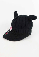 Load image into Gallery viewer, หมวกไหมพรม หมวกแก็ปไหมพรม สำหรับเด็ก - Winter Monster Eyes Visor Knit Hat for Boys and Girls