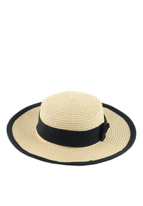 หมวกสานปีกสั้น - Fedora Hat