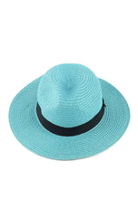 Load image into Gallery viewer, หมวกสานปีกสั้น - Fedora Hat