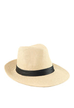 Load image into Gallery viewer, หมวกสานปีกสั้น - Fedora Hat