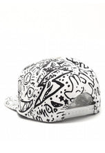 Load image into Gallery viewer, หมวกแก็ปปริ้นลายตา - Flatbrim Hiphop Baseball Cap