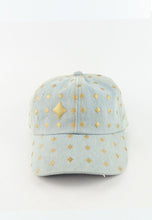 Load image into Gallery viewer, หมวกแก็ปแฟชั่น ปริ้นลายไพ่สีทอง   - Card Symbol Baseball Cap