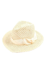 Load image into Gallery viewer, หมวกสานปีกสั้น - Fedora Hat