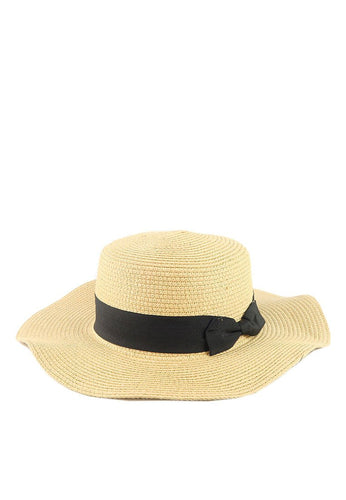 หมวกสานปีกสั้น - Fedora Hat