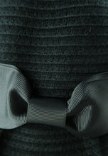 Load image into Gallery viewer, หมวกสานปีกสั้น - Cloche Hat With Satin Bow