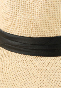 หมวกสานปีกสั้น - Fedora Hat