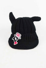 Load image into Gallery viewer, หมวกไหมพรม หมวกแก็ปไหมพรม สำหรับเด็ก - Winter Monster Eyes Visor Knit Hat for Boys and Girls