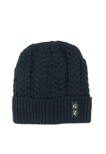 Load image into Gallery viewer, หมวกไหมพรมถักลายเปีย บุขนด้านใน H012- Unisex Cable Knit Fleece Lining Knit Beanie Ski Hat