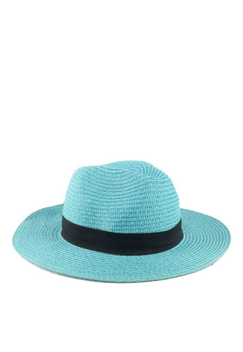 หมวกสานปีกสั้น - Fedora Hat