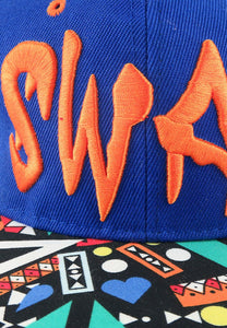 หมวกแก็ป Swag - Flatbrim Hiphop Baseball Cap