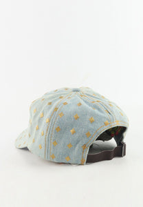 หมวกแก็ปแฟชั่น ปริ้นลายไพ่สีทอง   - Card Symbol Baseball Cap