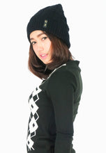 Load image into Gallery viewer, หมวกไหมพรมถักลายเปีย บุขนด้านใน H012- Unisex Cable Knit Fleece Lining Knit Beanie Ski Hat