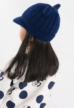 Load image into Gallery viewer, หมวกไหมพรม หมวกแก็ปไหมพรม สำหรับเด็ก - Winter Monster Eyes Visor Knit Hat for Boys and Girls