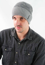 Load image into Gallery viewer, หมวกไหมพรมเเบบบุขนด้านใน H-146 - Wool Rib Beanie Hat