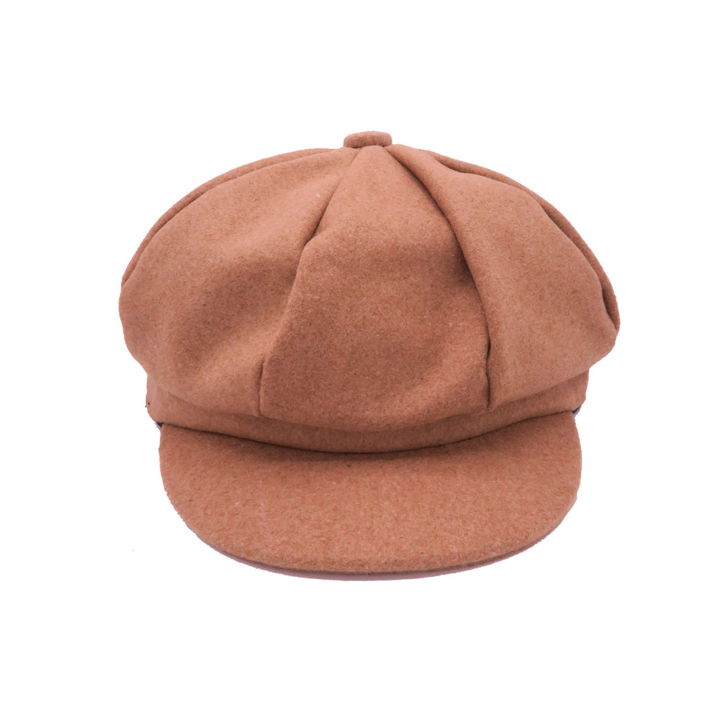 หมวกแฟชั่นทรง Cabbie - Cotton Newsboy Gatsby Apple Cabbie Cap