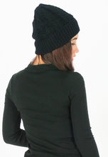 Load image into Gallery viewer, หมวกไหมพรมถักลายเปีย บุขนด้านใน H012- Unisex Cable Knit Fleece Lining Knit Beanie Ski Hat