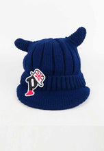 Load image into Gallery viewer, หมวกไหมพรม หมวกแก็ปไหมพรม สำหรับเด็ก - Winter Monster Eyes Visor Knit Hat for Boys and Girls