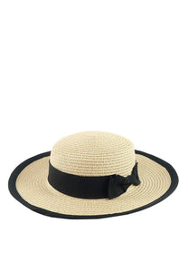 หมวกสานปีกสั้น - Fedora Hat