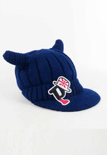 Load image into Gallery viewer, หมวกไหมพรม หมวกแก็ปไหมพรม สำหรับเด็ก - Winter Monster Eyes Visor Knit Hat for Boys and Girls