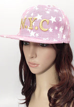 Load image into Gallery viewer, หมวกแก็ป NYC - Flatbrim Hiphop Baseball Cap