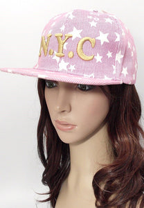 หมวกแก็ป NYC - Flatbrim Hiphop Baseball Cap