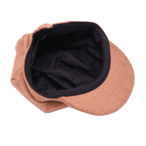 หมวกแฟชั่นทรง Cabbie - Cotton Newsboy Gatsby Apple Cabbie Cap