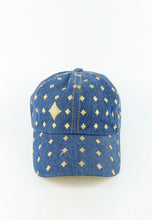 Load image into Gallery viewer, หมวกแก็ปแฟชั่น ปริ้นลายไพ่สีทอง   - Card Symbol Baseball Cap