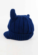Load image into Gallery viewer, หมวกไหมพรม หมวกแก็ปไหมพรม สำหรับเด็ก - Winter Monster Eyes Visor Knit Hat for Boys and Girls