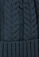 Load image into Gallery viewer, หมวกไหมพรมถักลายเปีย บุขนด้านใน H012- Unisex Cable Knit Fleece Lining Knit Beanie Ski Hat