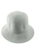 Load image into Gallery viewer, หมวกสานปีกสั้น - Cloche Hat With Satin Bow