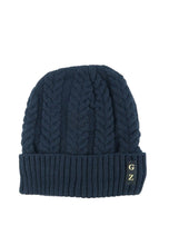 Load image into Gallery viewer, หมวกไหมพรมถักลายเปีย บุขนด้านใน H012- Unisex Cable Knit Fleece Lining Knit Beanie Ski Hat