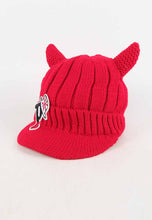 Load image into Gallery viewer, หมวกไหมพรม หมวกแก็ปไหมพรม สำหรับเด็ก - Winter Monster Eyes Visor Knit Hat for Boys and Girls