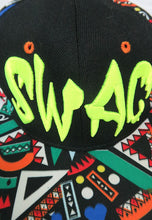 Load image into Gallery viewer, หมวกแก็ป Swag - Flatbrim Hiphop Baseball Cap