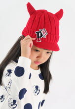 Load image into Gallery viewer, หมวกไหมพรม หมวกแก็ปไหมพรม สำหรับเด็ก - Winter Monster Eyes Visor Knit Hat for Boys and Girls