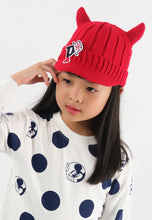 Load image into Gallery viewer, หมวกไหมพรม หมวกแก็ปไหมพรม สำหรับเด็ก - Winter Monster Eyes Visor Knit Hat for Boys and Girls