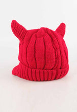 Load image into Gallery viewer, หมวกไหมพรม หมวกแก็ปไหมพรม สำหรับเด็ก - Winter Monster Eyes Visor Knit Hat for Boys and Girls
