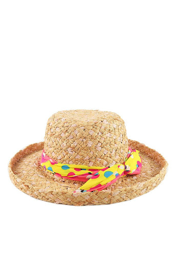 หมวกสานปีกสั้น - Fedora Hat