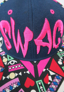 หมวกแก็ป Swag - Flatbrim Hiphop Baseball Cap