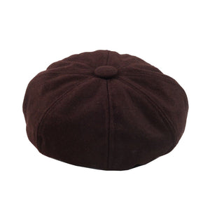 หมวกแฟชั่นทรง Cabbie - Cotton Newsboy Gatsby Apple Cabbie Cap