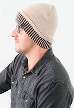 Load image into Gallery viewer, หมวกไหมพรมบุขนด้านใน - Wool Beanie Hat 100% Merino Woo