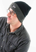 Load image into Gallery viewer, หมวกไหมพรมเเบบบุขนด้านใน - Wool Ribbed Watchcap Beanie Hat
