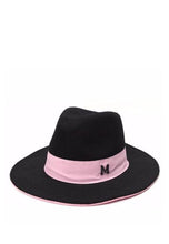 Load image into Gallery viewer, หมวกวูลปีกกวางสองสีตัว M - Fashion Wide brim wool hat