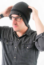 Load image into Gallery viewer, หมวกไหมพรมเเบบบุขนด้านใน - Wool Rib Beanie Hat