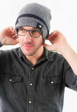 Load image into Gallery viewer, หมวกไหมพรมเเบบบุขนด้านใน - Wool Rib Beanie Hat