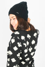 Load image into Gallery viewer, หมวกไหมพรมถักลายเปีย บุขนด้านในสำหรับกันหนาว No.688 - Unisex Cable Knit Fleece Lining Knit Beanie Ski Hat