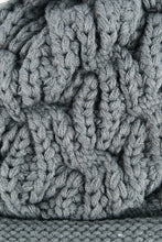 Load image into Gallery viewer, หมวกไหมพรมแต่งลูกตุ้ม บุขนหนาด้านใน - Winter Fleece Lining Beanie Hat with Pom