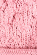 Load image into Gallery viewer, หมวกไหมพรมแต่งลูกตุ้ม บุขนหนาด้านใน - Winter Fleece Lining Beanie Hat with Pom
