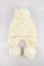 Load image into Gallery viewer, หมวกไหมพรมแต่งลูกตุ้ม บุขนหนาด้านใน - Winter Fleece Lining Beanie Hat with Pom